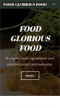 Mobile Screenshot of foodgloriousfood.com